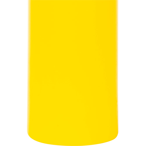 Capuchon en poly&eacute;thyl&egrave;ne pour borne de protection, 4-1/2" dia. x 52" l, Rouge/Jaune Meunier Outillage Industriel