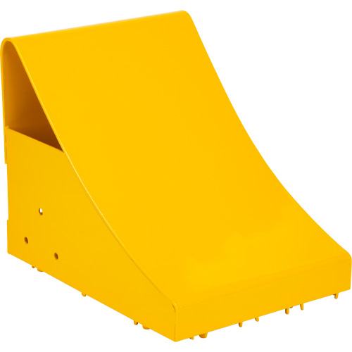 Cales-roue pour la glace, Acier, Jaune, 8-1/16" la x 10-5/8" p x 8-13/16" h Meunier Outillage Industriel