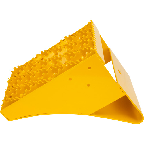 Cales-roue pour la glace, Acier, Jaune, 8-1/16" la x 10-5/8" p x 8-13/16" h Meunier Outillage Industriel