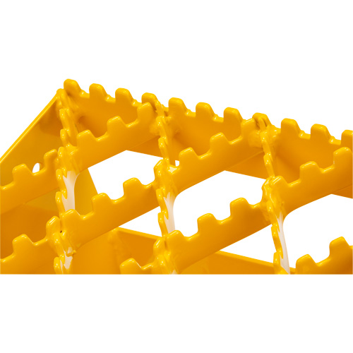 Cales-roue pour la glace, Acier, Jaune, 8-1/16" la x 10-5/8" p x 8-13/16" h Meunier Outillage Industriel