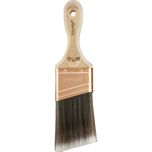 XL Cub Paint Brush, Poly/Nylon, Wood Handle, 2" Width Meunier Outillage Industriel
