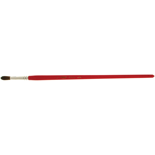 Pinceau de forme ronde pour marquage, Largeur de la brosse de 1/4", Soie de chameau, Manche &agrave; Bois Meunier Outillage Industriel