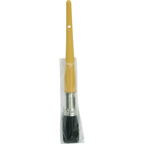Oval Paint Brush, Bristle, Plastic Handle, 21/32" Width Meunier Outillage Industriel