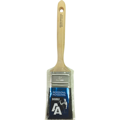 Pinceau &agrave; soies droites, Soies, Manche Bois, Largeur de 2" Meunier Outillage Industriel
