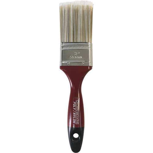 Semi-Pro Paint Brush, Poly/Nylon, Wood Handle, 2" Width Meunier Outillage Industriel
