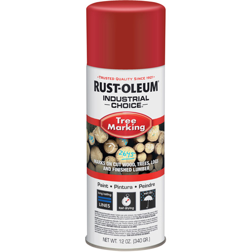 Industrial Choice T1600 Tree Marking Paint, Red, 16 oz. Meunier Outillage Industriel
