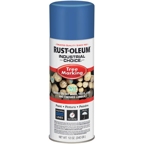 Peinture pour le marquage des arbres Industrial Choice T1600, Bleu, 16 oz Meunier Outillage Industriel