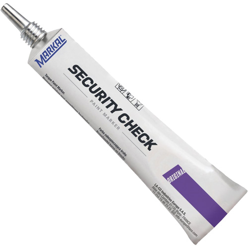Marqueur de peinture de contr&ocirc;le de s&eacute;curit&eacute;, 1,7 oz, Tube, Mauve Meunier Outillage Industriel