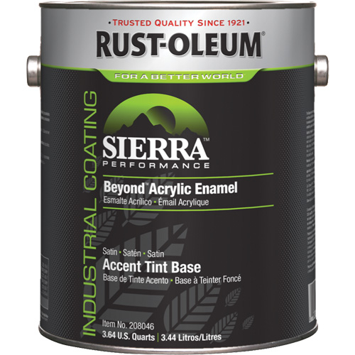 &eacute;mail acrylique Sierra Performance Beyond, Gallon, Base &agrave; teinter Meunier Outillage Industriel