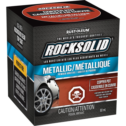 Additifs de poudre m&eacute;tallique RockSolid, 60 ml, Bouteille, Casserole en cuivre Meunier Outillage Industriel