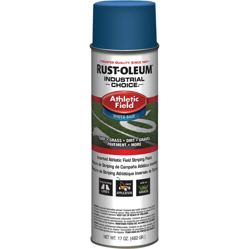 AF1600 Athletic Field Striping Paint, Blue, Aerosol Can Meunier Outillage Industriel