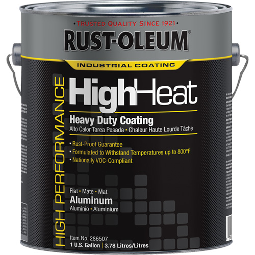 Rev&ecirc;tement haute temp&eacute;rature tr&egrave;s r&eacute;sistant, Gallon, Aluminium Meunier Outillage Industriel
