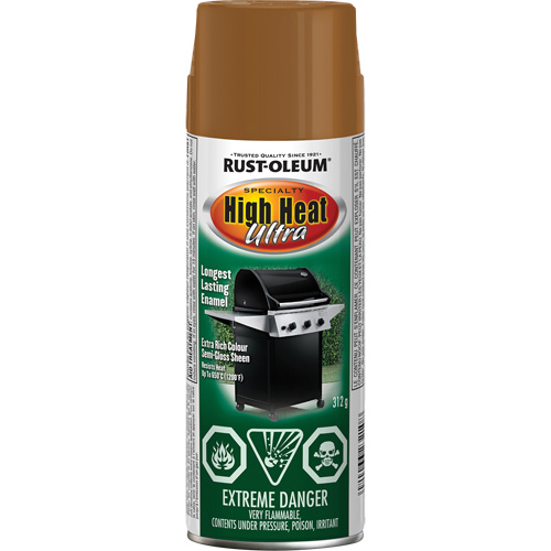 Peinture &eacute;mail en a&eacute;rosol haute temp&eacute;rature ultra Sp&eacute;cialit&eacute;, Canette a&eacute;rosol, Cuivre vieilli Meunier Outillage Industriel