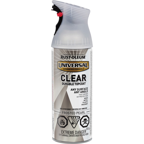 Universal Durable Top Coat, 312 g, Aerosol Can, Frosted Pearl Meunier Outillage Industriel
