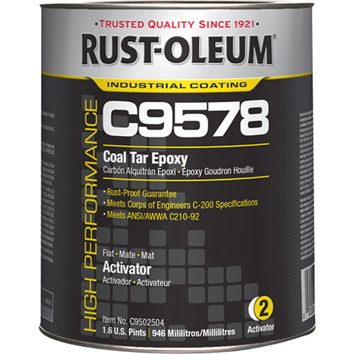 Activateur pour rev&ecirc;tement &eacute;poxydique &agrave; base de goudron de houille et &agrave; haute teneur en solides du syst&egrave;me C9578, 0,2 gal., Seau Meunier Outillage Industriel
