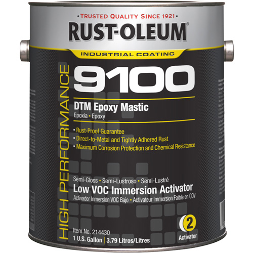 Activateur (250 COV) pour l'immersion du mastic &eacute;poxydique DTM du syst&egrave;me 9100, Gallon Meunier Outillage Industriel