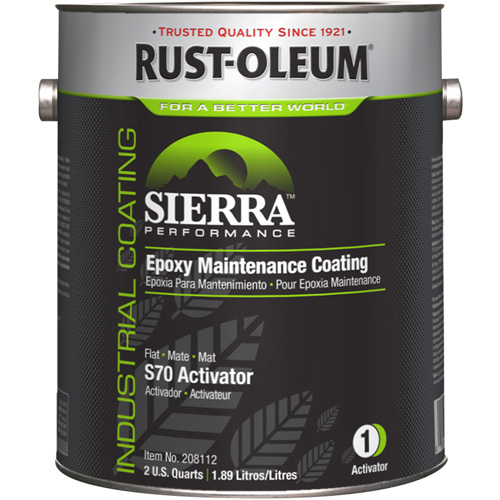 Sierra Performance S70/S71 Water-Based Epoxy Acrylic Primer Activator, Gallon, White Meunier Outillage Industriel