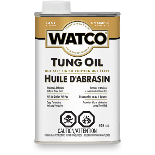 Huile dabrasin Watco, 946 ml, Transparent, Transparent Meunier Outillage Industriel