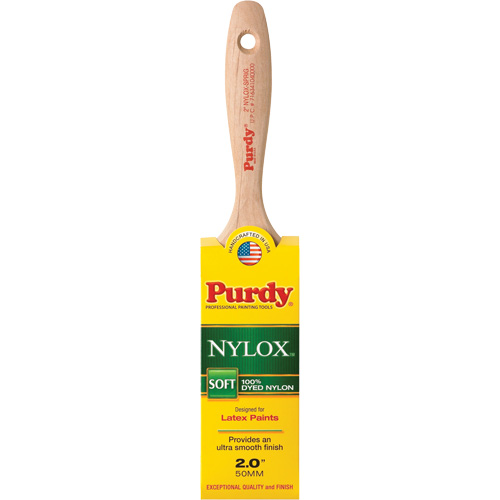 Nylox Sprig Paint Brush, Nylon, Wood Handle, 2" Width Meunier Outillage Industriel