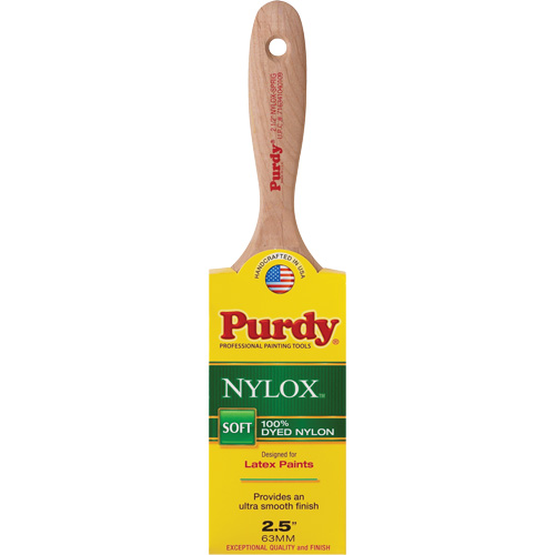 Nylox Sprig Paint Brush, Nylon, Wood Handle, 2-1/2" Width Meunier Outillage Industriel