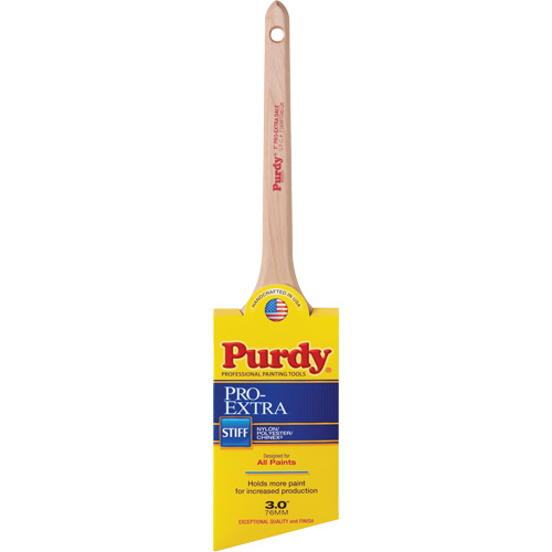 Pro-Extra Dale Paint Brush, Blended Material, Wood Handle, 3" Width Meunier Outillage Industriel