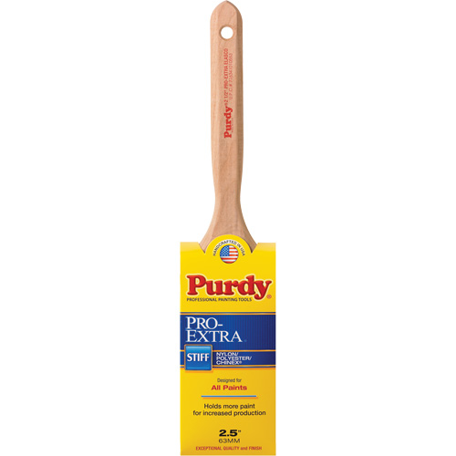 Pro-Extra Elasco Paint Brush, Blended Material, Wood Handle, 2-1/2" Width Meunier Outillage Industriel