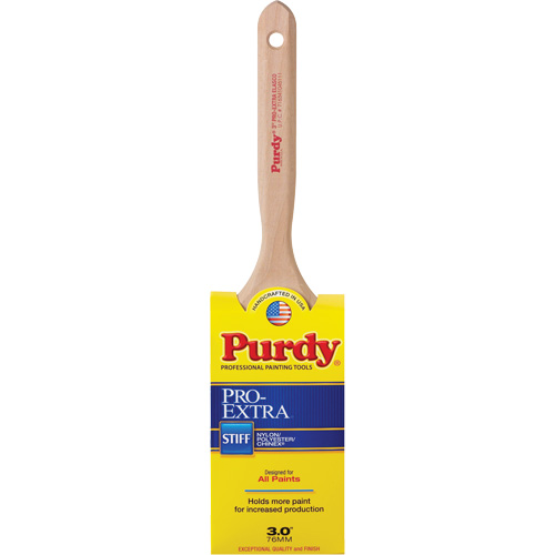 Pro-Extra Elasco Paint Brush, Blended Material, Wood Handle, 3" Width Meunier Outillage Industriel