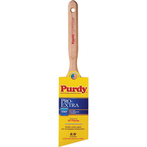 Pro-Extra Glide Paint Brush, Blended Material, Wood Handle, 2-1/2" Width Meunier Outillage Industriel