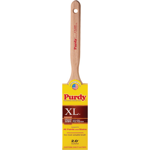 XL Bow Paint Brush, Poly/Nylon, Wood Handle, 2" Width Meunier Outillage Industriel