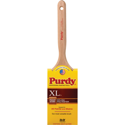 XL Bow Paint Brush, Poly/Nylon, Wood Handle, 3" Width Meunier Outillage Industriel