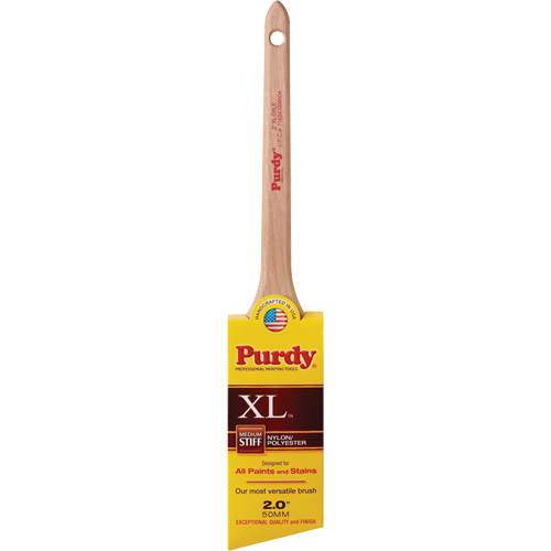 Pinceau XL Dale, Poly/nylon, Manche Bois, Largeur de 2" Meunier Outillage Industriel