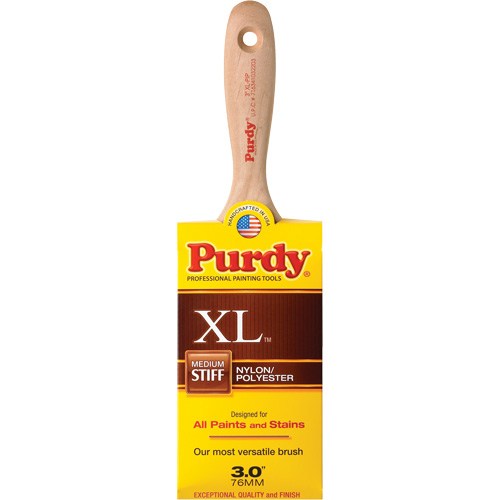 XL Pip Paint Brush, Poly/Nylon, Wood Handle, 3" Width Meunier Outillage Industriel