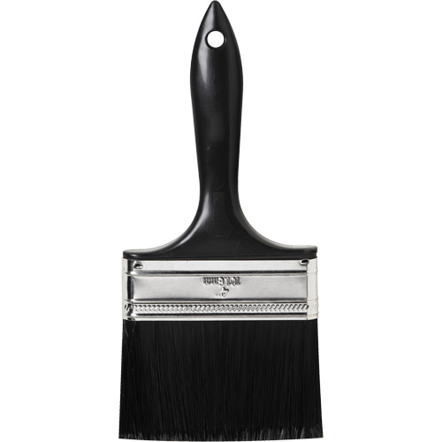 Economy Paint Brush, Polyolefin, Plastic Handle, 4" Width Meunier Outillage Industriel