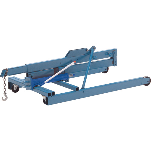 Portable Floor Cranes, 8' Lift, 2000 lbs. (1 tons), 82-1/2" Arm, 69-1/4" H Meunier Outillage Industriel
