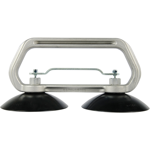 Appareils &agrave; ventouses - Ventouse double industrielle, 75 lb Capacit&eacute;, 5", Barre &agrave; tirer, 10" Longueur de la manche Meunier Outillage Industriel