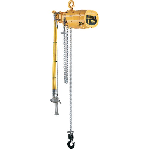 Palans pneumatiques Budgit s&eacute;rie 6000 Meunier Outillage Industriel