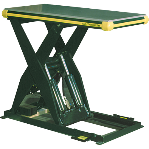 Hydraulic Backsaver Scissor Lift Table, Steel, 48" L x 48" W, 4000 lbs. Capacity Meunier Outillage Industriel