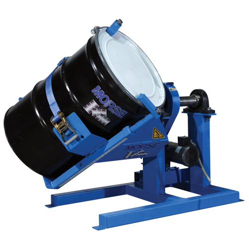 Drum Tumbler, 55 US gal. (45 Imperial Gal.) Capacity, Fixed Speed, 1 HP Meunier Outillage Industriel