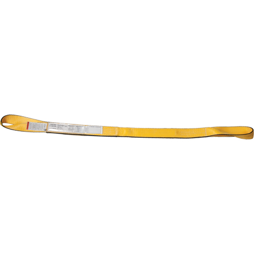 Nylon Slings, Single Ply, Twisted Eye, Type 4, 3" W x 3' L, 4700 lbs. Vertical Load Limit Meunier Outillage Industriel
