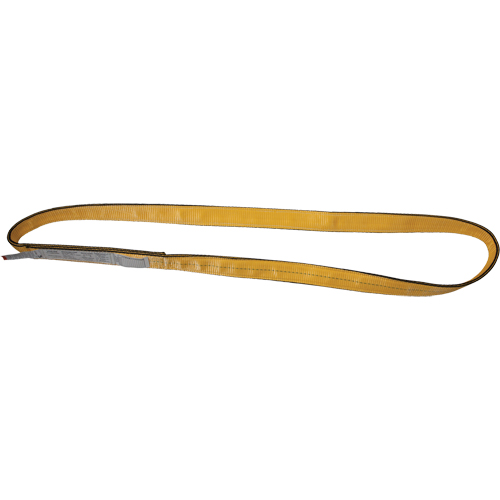 &eacute;lingues de levage en nylon, Pli Double, Sans fin, Type 5, 1" la x 3' lo, Limite de charge verticale 6200 lb Meunier Outillage Industriel
