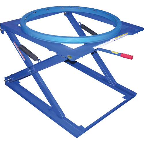 Adjustable Pallet Stand, 42-1/4" L x 40" W, 4000 lbs. Cap. Meunier Outillage Industriel