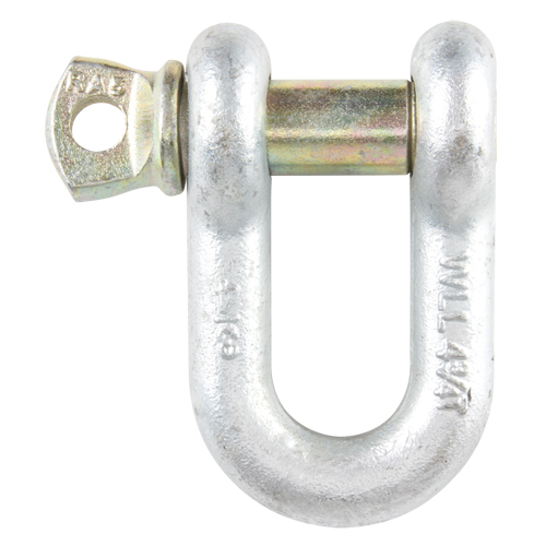 Screw Pin Chain Shackle, 1-1/8", Screw Pin, Hot Dip Galvanized Meunier Outillage Industriel