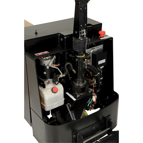 Fully Powered Electric Pallet Truck With  Stand-On Platform, 4500 lbs. Cap., 96" L x 30" W Meunier Outillage Industriel