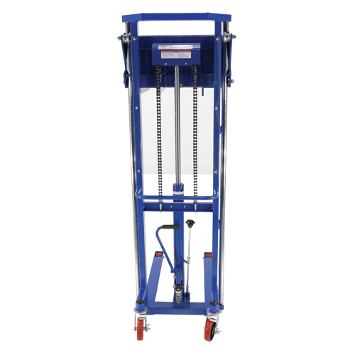 Gerbeur Hefti-Lift, M&eacute;canisme Pompe au pied, Capacit&eacute; de 1500 lb, Levage max de 63" Meunier Outillage Industriel