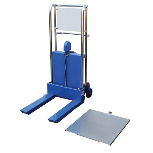 Gerbeur Hefti-Lift, M&eacute;canisme Pompe au pied, Capacit&eacute; de 880 lb, Levage max de 44" Meunier Outillage Industriel
