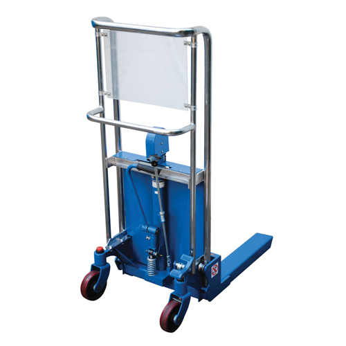 Gerbeur Hefti-Lift, M&eacute;canisme Pompe au pied, Capacit&eacute; de 880 lb, Levage max de 44" Meunier Outillage Industriel