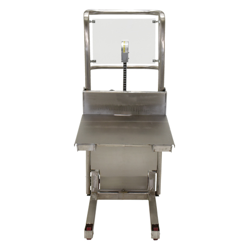 Gerbeur Hefti-Lift, M&eacute;canisme Pompe au pied, Capacit&eacute; de 450 lb, Levage max de 45-5/8" Meunier Outillage Industriel