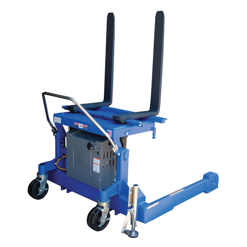 Straddled Ergonomic Tilter, 90° Tilt, 2000 lbs. Capacity, 72-13/16" L x 57-1/4" W x 29-1/4" H Meunier Outillage Industriel