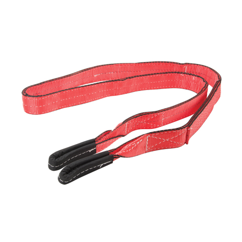 &eacute;lingue de levage en polyester, Pli Double, Oeillets renvers&eacute;s, Type 4, 4'' la x 10' lo, Capacit&eacute; verticale 11000 lb Meunier Outillage Industriel