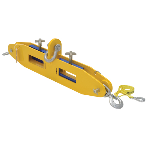 Poutre de levage pour chariot &eacute;l&eacute;vateur, Ouverture des fourches 7" x 2-1/2" Meunier Outillage Industriel